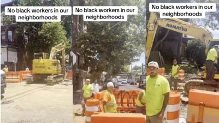 Pennsylvania Woman Confronts Construction Crew Over Lack of Black Workers, Internet Fires Back: ‘Put the Race Card Back in the Deck’