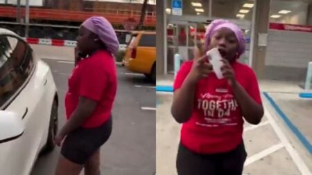 Black Florida Woman Faces Racist Comments After Hitting Another Car Then Attacking the Cameraman for Filming the Scene: ‘She Made a Big Mistake’ A picture of the Florida woman.
