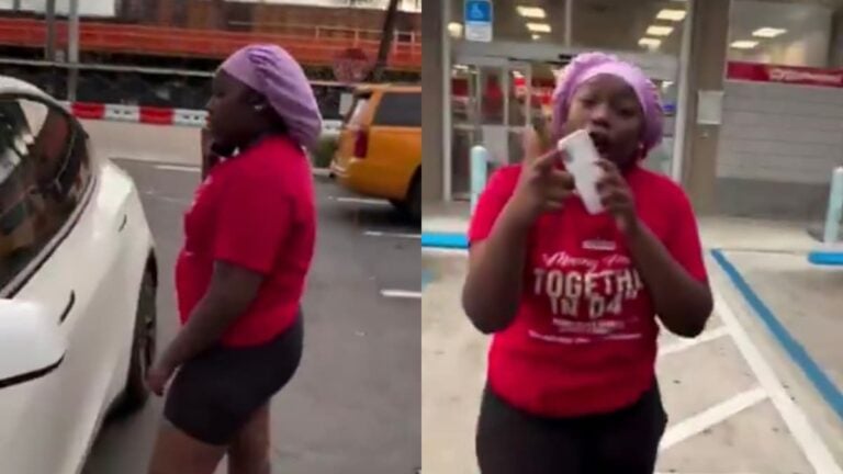 Black Florida Woman Faces Racist Comments After Hitting Another Car Then Attacking the Cameraman for Filming the Scene: ‘She Made a Big Mistake’ A picture of the Florida woman.