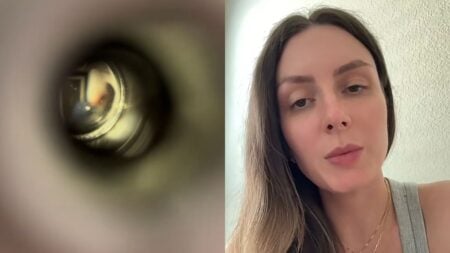 Texas Woman Films Neighbor Repeatedly Body-Slamming Her Apartment Door in Apparent Break-in Attempt