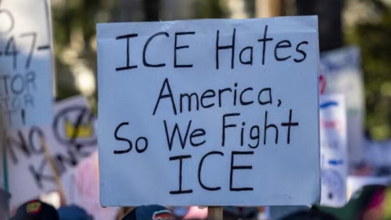 New Jersey Families Celebrate Father’s Day Outside Delaney Hall Detention Center: ‘We need to remember all of this when the midterms come’