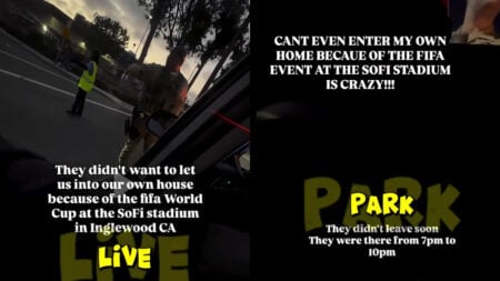 FIFA Security Blocks California Woman From Returning to Her Home: ‘This Isn’t OK’ FIFA Security Blocks California Woman From Returning to Her Home: ‘This Isn’t OK’