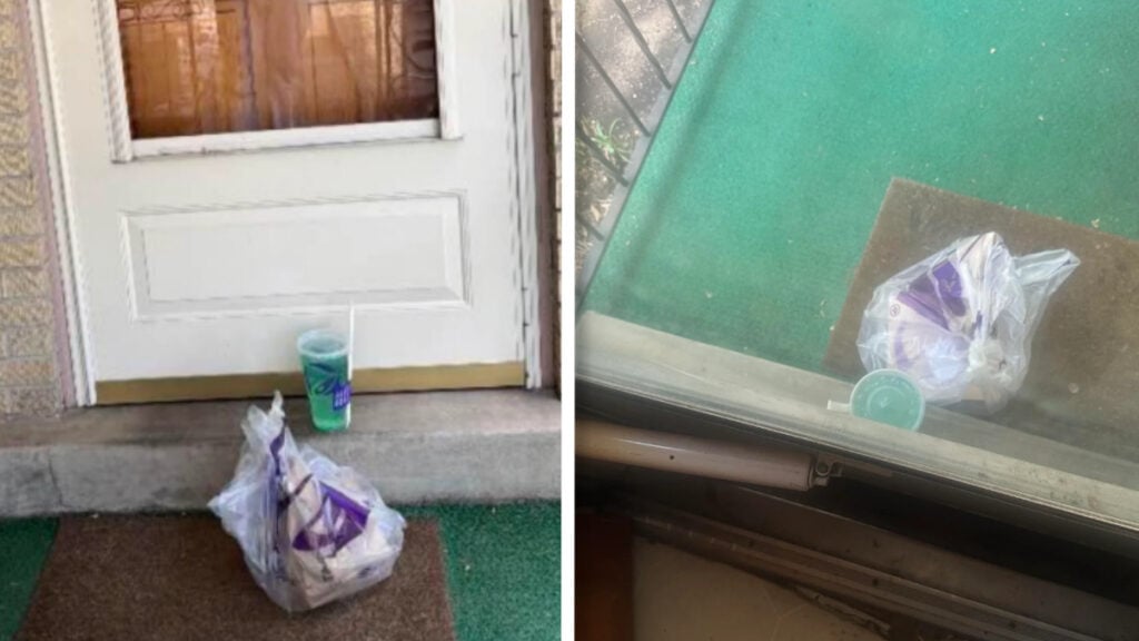 Colorado Man Outraged After DoorDash Driver Blocks His Front Door with Delivery: ‘The Delivery Person 100% Knew’ Colorado Man Outraged After DoorDash Driver Blocks His Front Door with Delivery