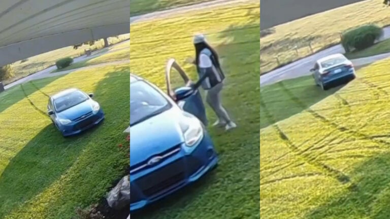 Indiana Amazon driver ruins lawn