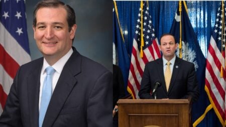 U.S. Senator Ted Cruz posted on X urging South Carolina voters to back Alan Wilson on Election Day, sharing campaign footage of the candidate. The endorsement quickly drew sharp replies from commenters questioning his priorities.