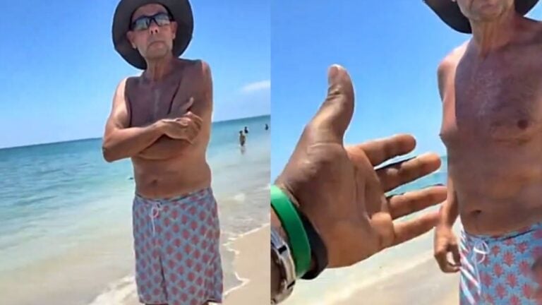 Racial Slurs Hurled at Black Man Fishing on Florida Beach in Viral Video, Sparking Outrage: ‘Racists Are So Delusional!’
