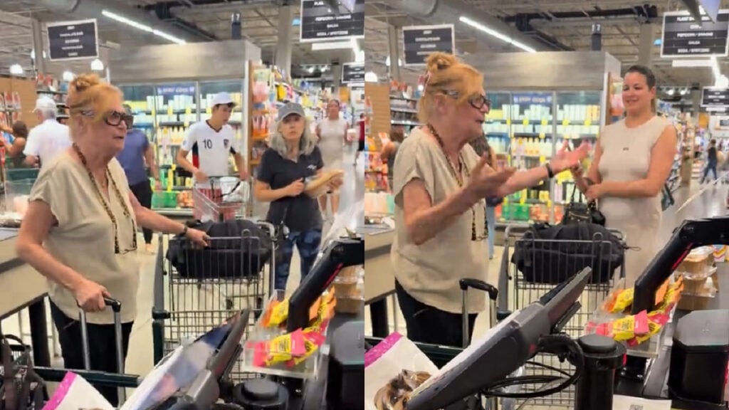 Florida-Karen-Crashes-Out-Having-to-Wait-in-Line-at-Grocery-Store