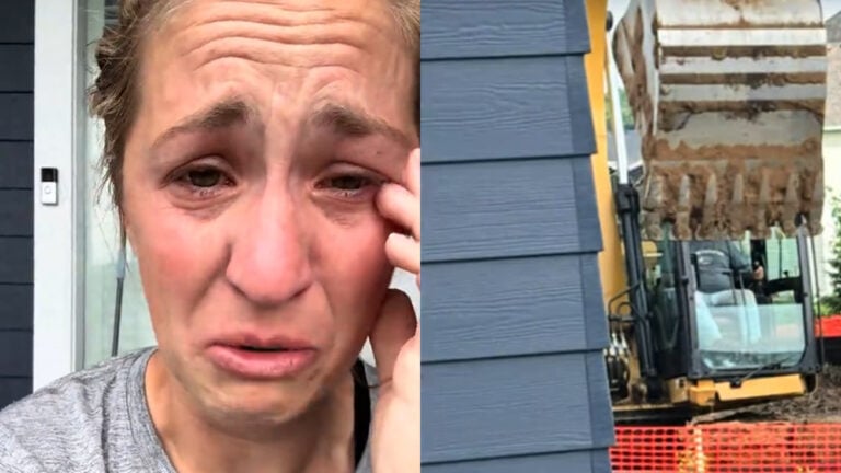 Minnesota Woman in Tears As Builder Digging Causes Home Damage: ‘Tell Your LAWYER’