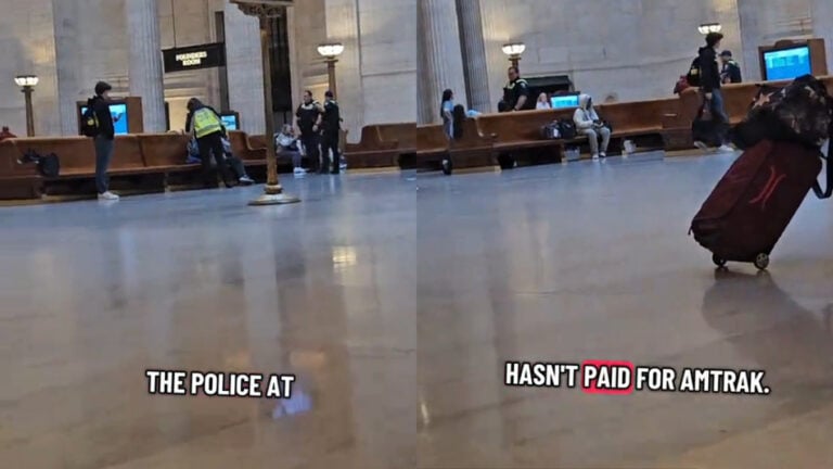 Illinois Amtrak Station Faces Claims of Restricting Shelter Access As Rain Hits Area: ‘I’m Pretty Sure That’s Illegal’