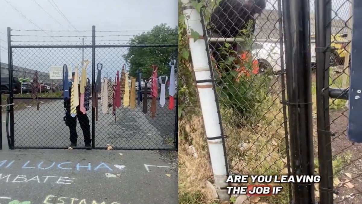 New Jersey Woman Confronts ICE Guards Over Ripped-Down Father’s Day Ties: ‘Do You Like Your Job?’ 