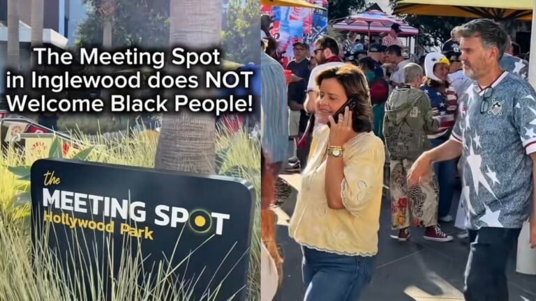 A picture taken by the California woman.