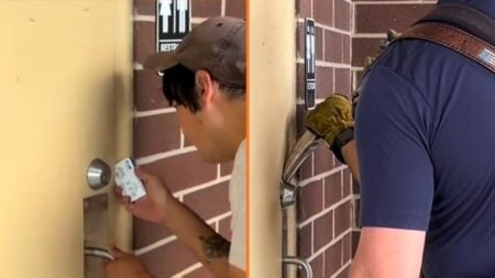 'I always thought this was my irrational fear' Utah Man Gets Locked in Public Bathroom, Firefighters Called