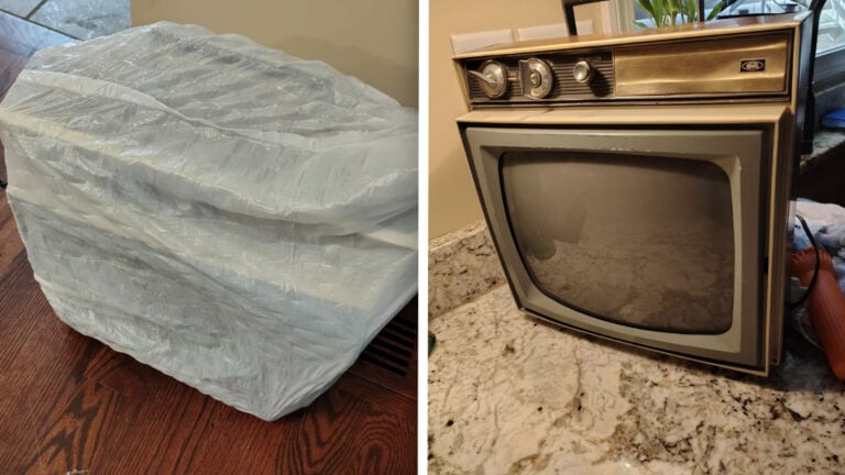 Massachusetts Resident Finds Their TV in the Trash