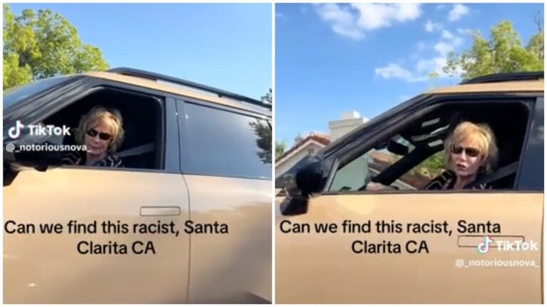 California Karen being racist