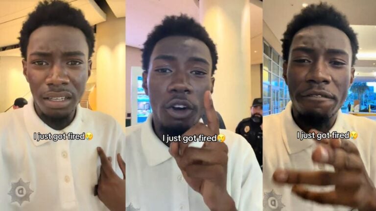 ‘How You Fire Me Cause I’m Musty?’: Florida Worker Says He Was Fired for Smelling Bad Man in a white shirt speaking to the camera indoors.