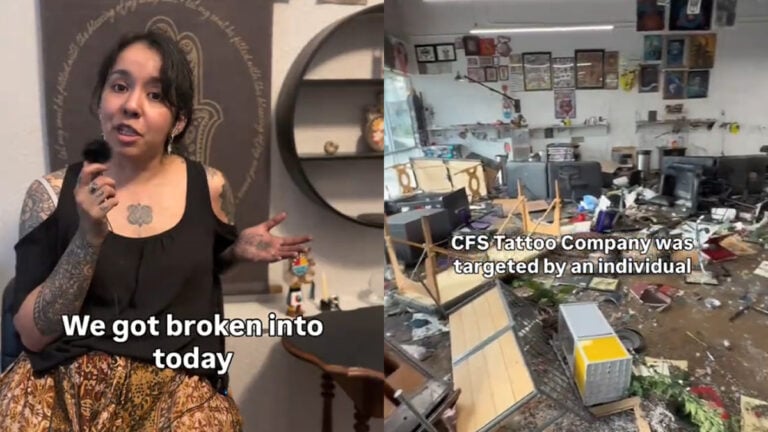 Texas Tattoo Shop Left in Ruins, Former Employee Accused: ‘How Did She Manage to Do ALL THAT’