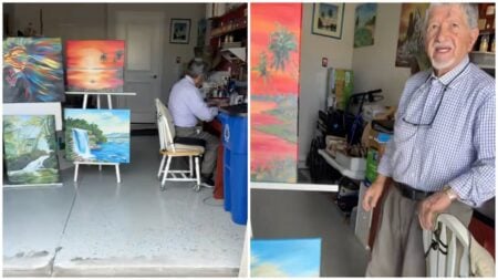 ‘All That Should Be in a Museum’: Internet Rallies Around 85-Year-Old Florida Artist Who Paints to Pay Medical Bills Florida artist