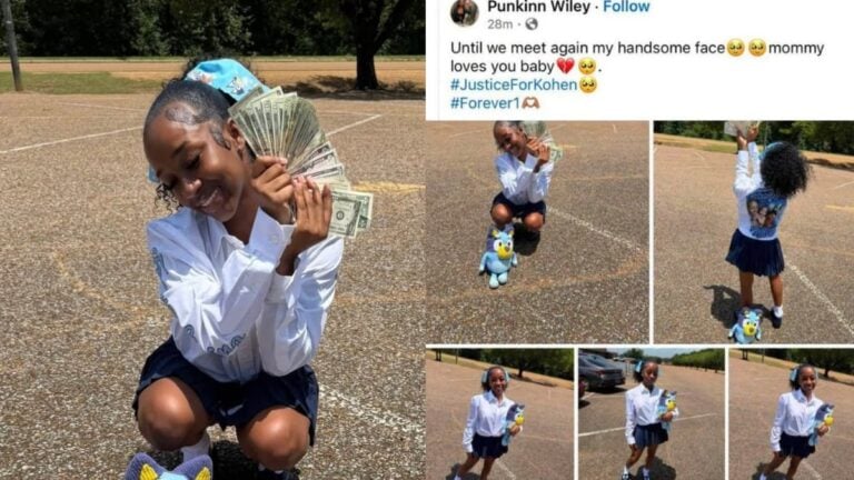 Outrage After Mother of 1-Year-Old Mississippi Walmart Victim Flaunts Cash At His Funeral: ‘This Is Not Normal or Ok’ A picture of the Mississippi mother.