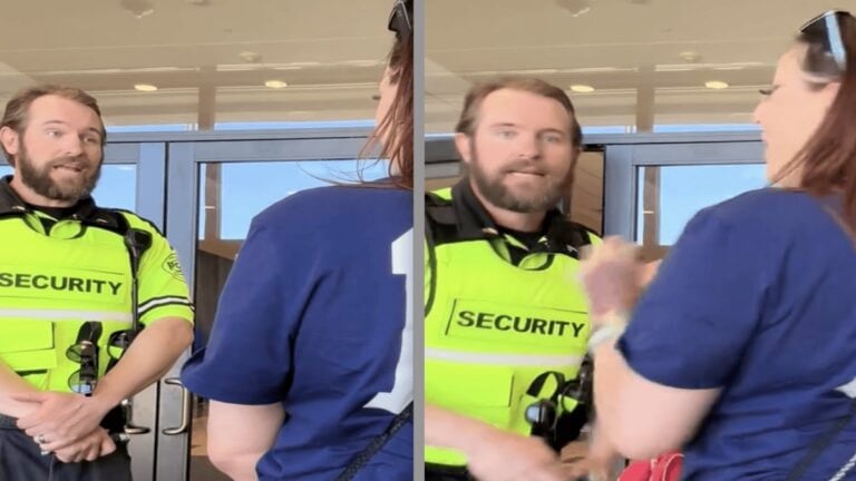 Idaho Mall Officer Harasses Woman then Crosses a Line After Catching Her Taking Photos With Her Girlfriend: ‘But We’re the Emotional Ones’ Idaho Mall Officer Verbally Berates Woman for Taking Pictures with Her Girlfriend While Shopping, Then Gets Physical