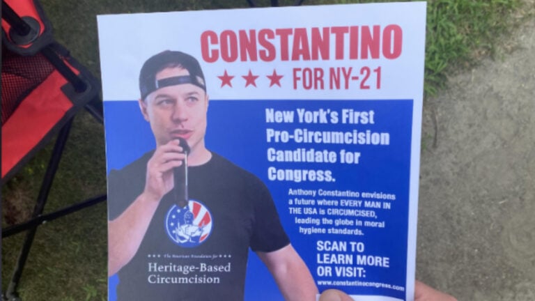New York MAGA Candidate Mocked Over Flier Promotion: ‘One Cannot Still Be a Republican and Be a Serious Person’ New York GOP Candidate Mocked Over Promotion at Local Parade