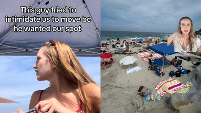 Entitled California Man Caught Harassing Woman Over Beach Space: ‘I Would Never Leave That Spot’