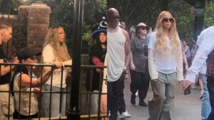 Mariah Carey in Disnelyand California