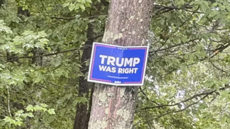 MAGA Sign in Oxford Connecticut
