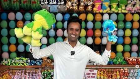 Ohio Governor Candidate Vivek Ramaswamy Attacked by Fellow Republicans Over Indian Identity: ‘Never Going to be in the Club Because He Isn’t White’ Ohio Governor Candidate Indian
