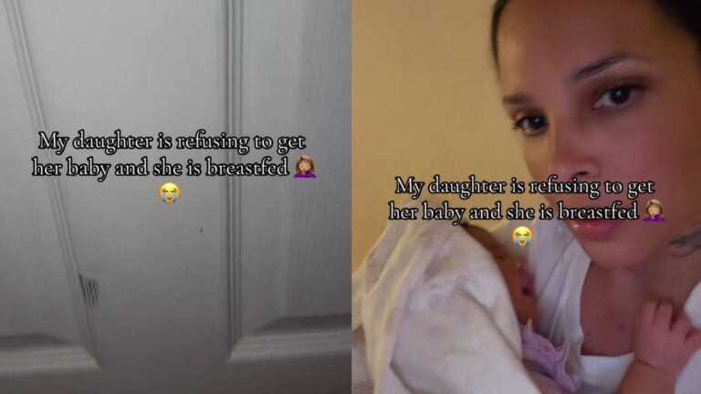 Florida Grandma Shows Daughter Refusing to See Her Breastfed Baby for Days, Considers Breaking Door Down