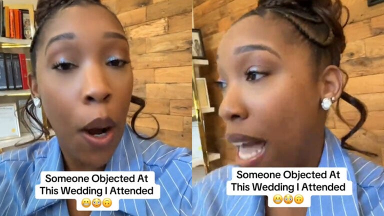 Texas Wedding Halted After Woman Objects With Cheating Allegations: ‘I Can’t Believe She Agreed to Go Forward’ Texas Wedding Halted After Woman Objects With Cheating Allegations: ‘I Can’t Believe She Agreed to Go Forward’