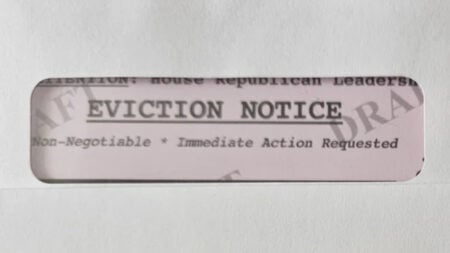 Massachusetts Woman Panics After Receiving Republican Campaign Ad Disguised as Eviction Notice: ‘Since When Have MAGA Cared About the Law?’ Republican Campaign Ad Disguised as Eviction Notice
