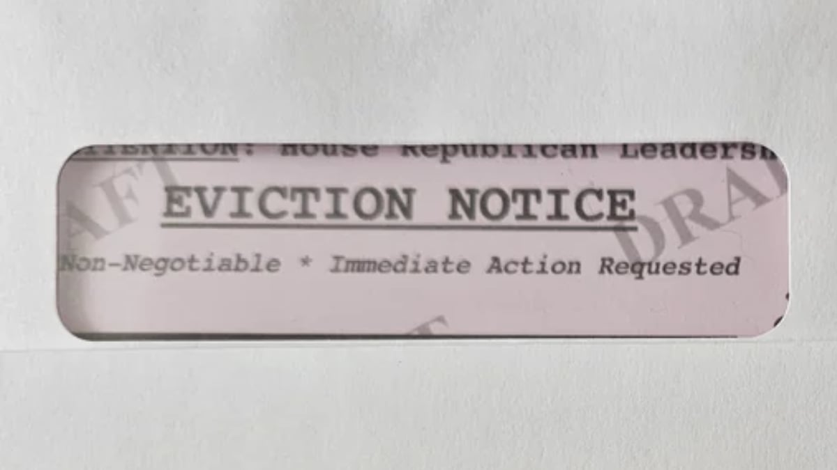 Massachusetts Woman Panics After Receiving Republican Campaign Ad Disguised as Eviction Notice: ‘Since When Have MAGA Cared About the Law?’