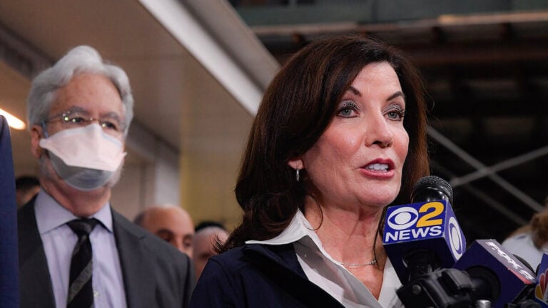 Kathy Hochul Rule-Cutting Video Fuels Calls to Resign