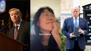 Popular California Actress Faces Backlash for Allegedly Wishing Trump Dead While Mocking Lindsey Graham’s Death: ‘From the Closet to the Coffin’ California actress wish trump dead after lindsey graham