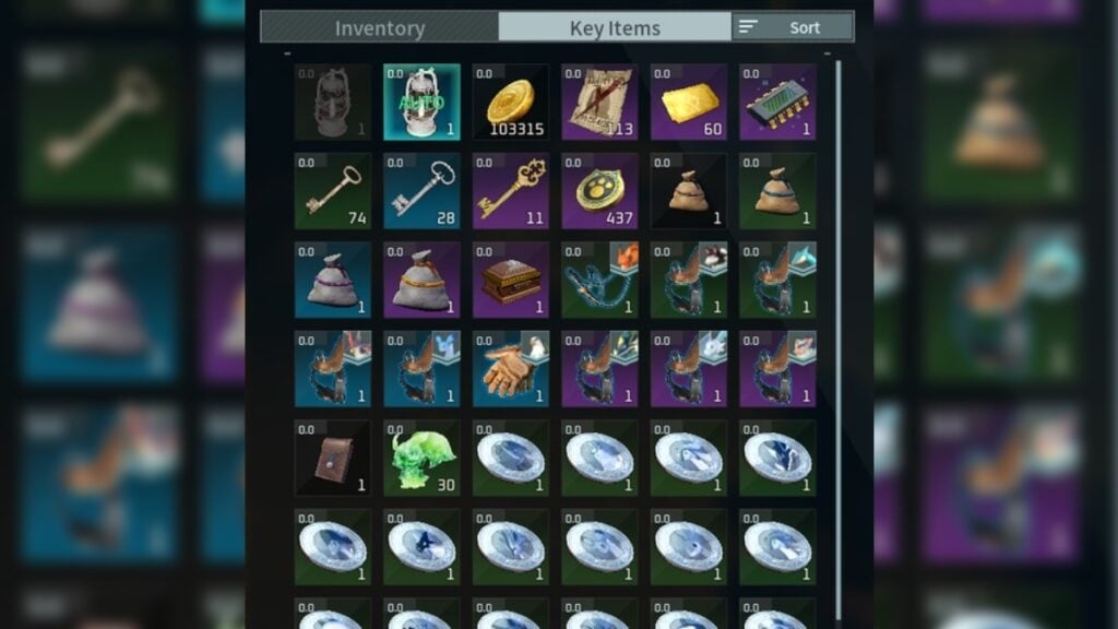 Key Items Mod