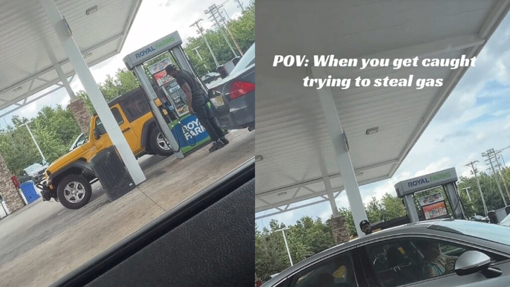 Washington, D.C. Woman Catches Pair Allegedly Trying to Get Free Gas: ‘And This Is Why I Only Pay at the Pump’ Maryland Woman Catches Pair Allegedly Trying to Get Free Gas: ‘And This Is Why I Only Pay at the Pump’