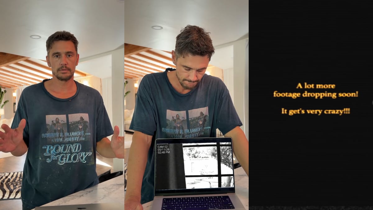 James Franco Faces Backlash After Finally Unveiling 'Alien' Footage in His California Home: 'Plot Twist It's Seth Rogan'