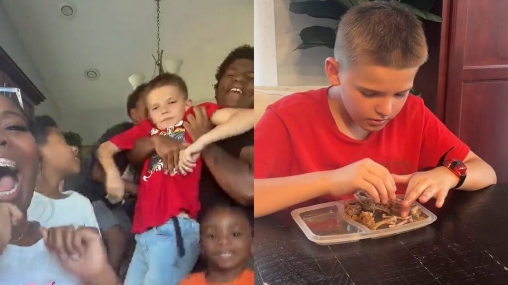 Illinois black family adopts white orphan