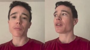 A picture of actor Elliot Page.
