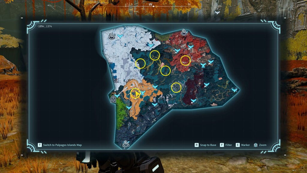 Best Spots to Farm Paloxite