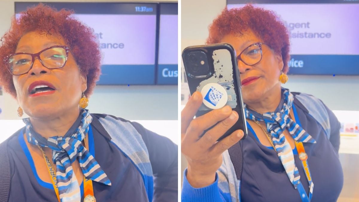 United Airlines Employee Threatens to Call ICE on a Man in California Airport: ‘This Needs to Go Viral’