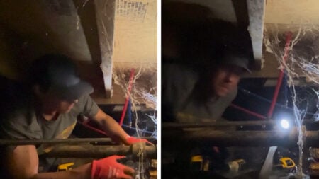 ‘Every Man’s Worst Nightmare’: Arkansas Homeowner Accidentally Puts Finger Through Cast Iron Waste Pipe While Under His House Arkansas Homeowner Accidentally Puts Finger Through Cast-Iron Pipe