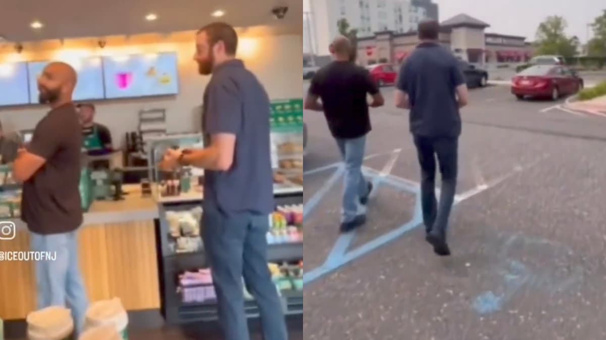 New Jersey ICE Agents Leave Starbucks Empty-Handed After Crowd Chases Them Out: ‘You Should Not Be Able to Sleep’