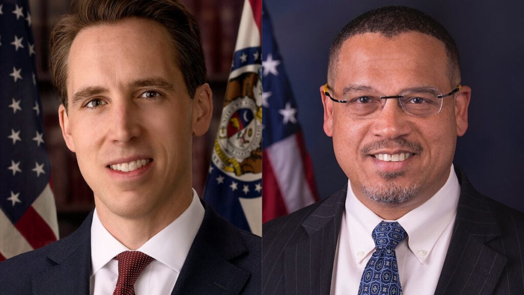 ‘Do Something’: Sen. Josh Hawley Faces Backlash After Accusing Minnesota AG Keith Ellison of Taking Donations Tied to $250M COVID Scheme