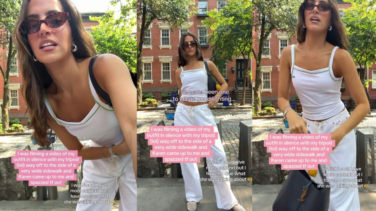 ‘You Guys Are Hurting Us’: New York Woman Interrupts Creator’s Outfit Video With Neighborhood Rant