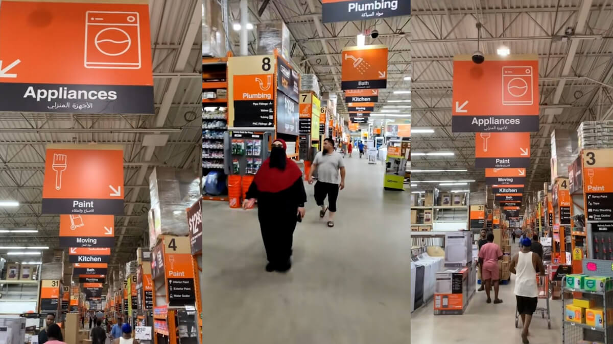 ‘Have We Forgotten 9/11?’: Michigan Home Depot Video Ignites Concern Over Arabic Signage