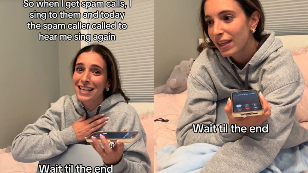 New Jersey Woman Serenades Spam Caller, Then This Happens: ‘I Hope You Let Him Scam You After’ New Jersey Woman Serenades Spam Caller, Then This Happens: ‘I Hope You Let Him Scam You After’