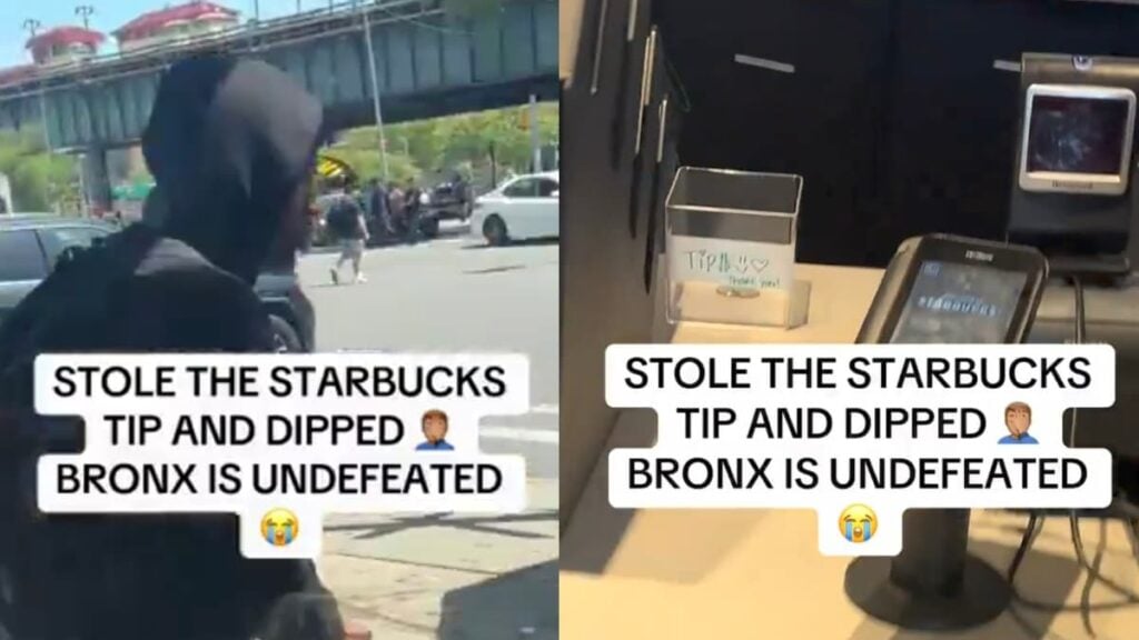 New York Man Empties Starbucks Tip Jar in Front of Customers and Employees: ‘Good Thing Someone Was Recording’ A picture of New York man.