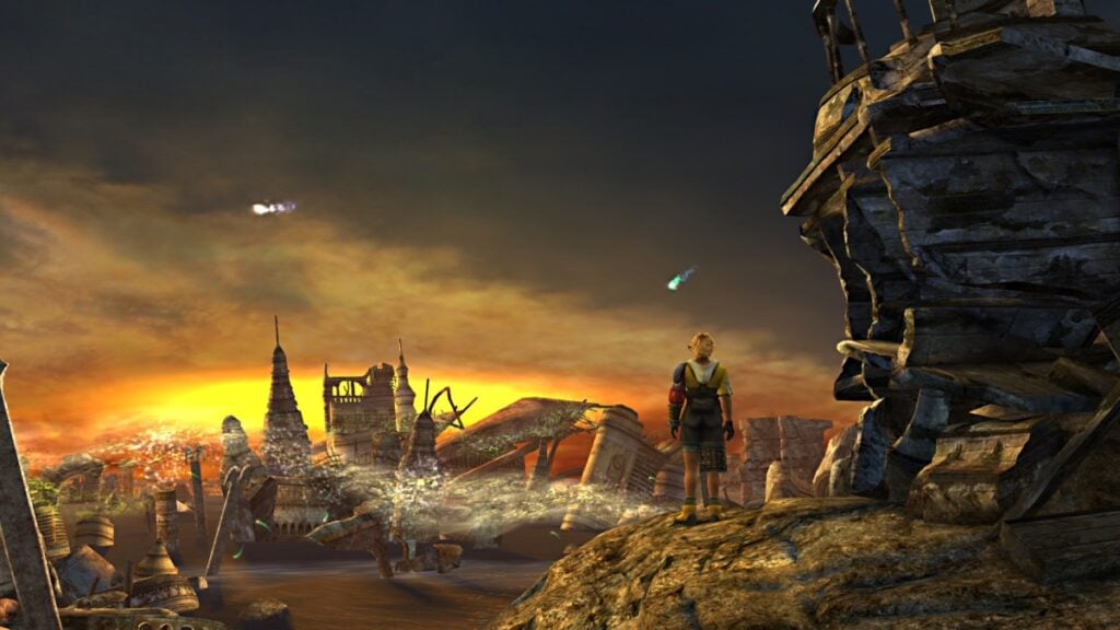 Tidus in the opening