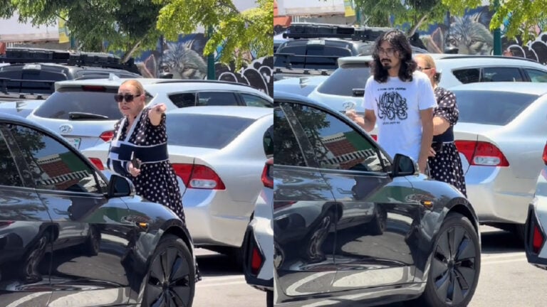 ‘Parking Lot Jesus’ Outmaneuvers California Karen Trying to Claim Parking Space: ‘Not all superheroes wear capes’ Parking-Lot-Jesus-Outmaneuvers-California-Karen-Trying-to-Claim-Parking-Space